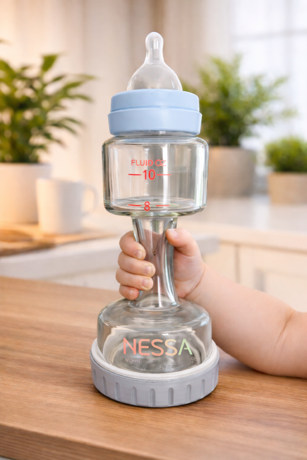 Nessa Baby Bottle Easy Grip 2 pack